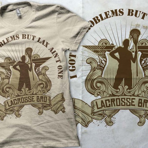 New t-shirt design wanted for lacrosse Bro  Ontwerp door marbona