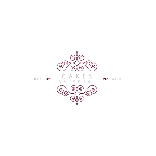 New logo for a young and inspiring luxury wedding cake company Design by wonderland office