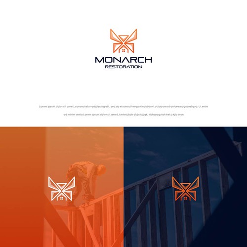Design a modern clean logo package for a restoration company Design by Danny A
