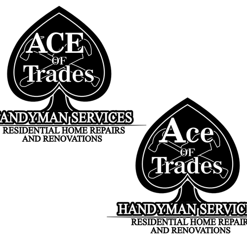Ace of Trades Handyman Services needs a new design Design by T-Bear
