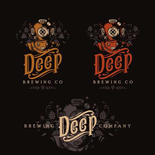 Artisan Brewery requires ICONIC Deep Sea INSPIRED logo that will weather the ages!!! Design por Widakk