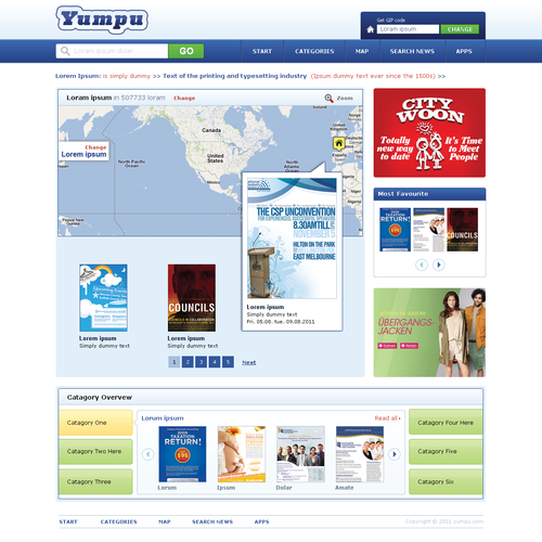 Create the next website design for yumpu.com Webdesign  Ontwerp door web designer shakil
