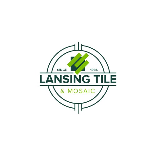 Lansing Tile & Mosaic Logo Update/Refresh for 40th Anniversary Year Design by qwerty4