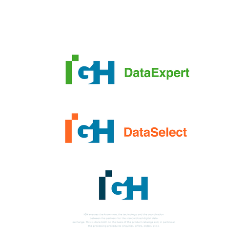 Redesign / Relaunch: Digital data processing Brand incl. sub-brands Design by INSPart