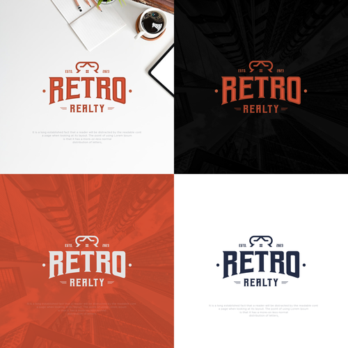 Retro company specializing in vintage customer service, quality, and value. Design by Grafik Flame