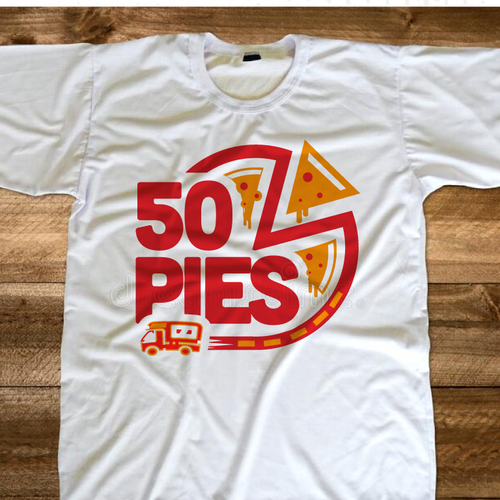 Design Pizza/Pie Logo for traveling family pizza business Design by NextLevelSES