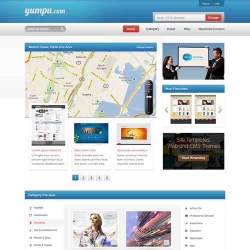 Create the next website design for yumpu.com Webdesign  Design von Uniq