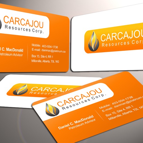 stationery for Carcajou Resources Corp. Design by rikiraH