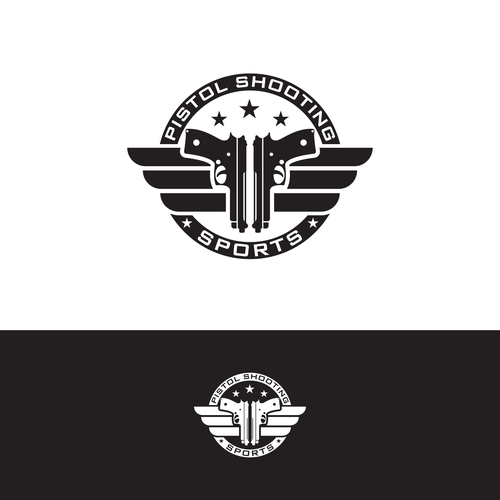 Logo - Pistol Shooting Sports Design by uno 8