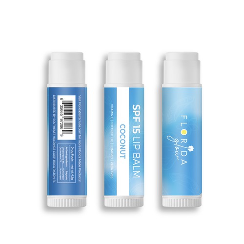 SPF Lip Balm Re-design Design by creationMB