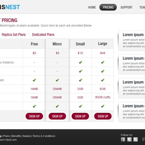 New website design wanted for Raven's Nest Diseño de AxilSolutions