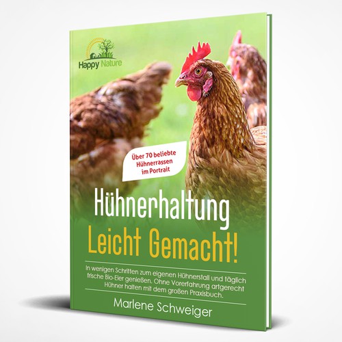 Chicken Farming Book Cover Design by shuma