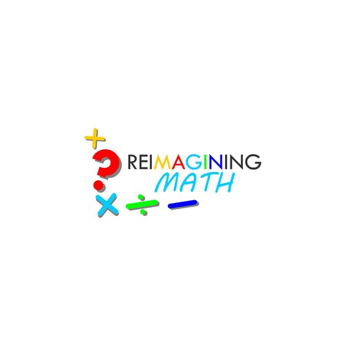 Reimagining Math Logo Design Design by Ndoko