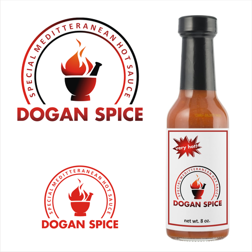 Create our hot sauce logo Logo design contest