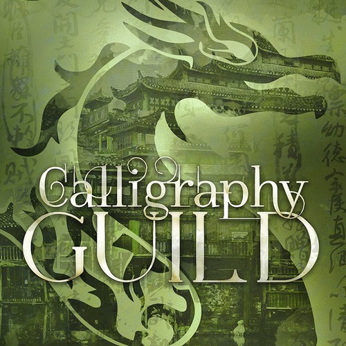 Cover for a reflective, Asian-inspired YA fantasy novel Design by Alli May