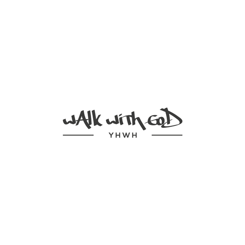 Walk With God Minimalist Luxury Logo for a Modern Faith & Fashion Brand Design by maiki