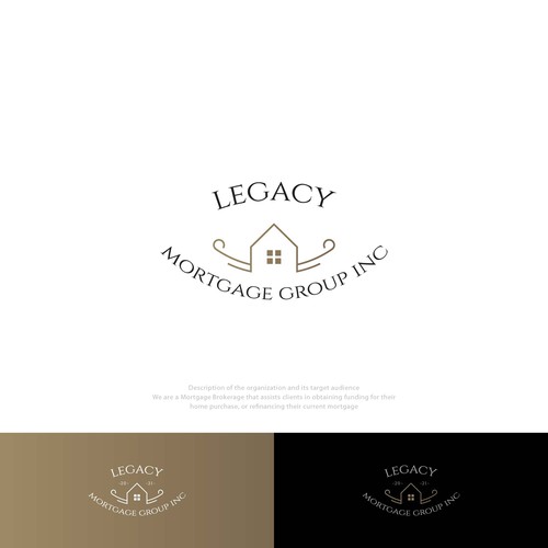 Design a Luxury Logo Design for a Mortgage Brokerage Réalisé par Herii1