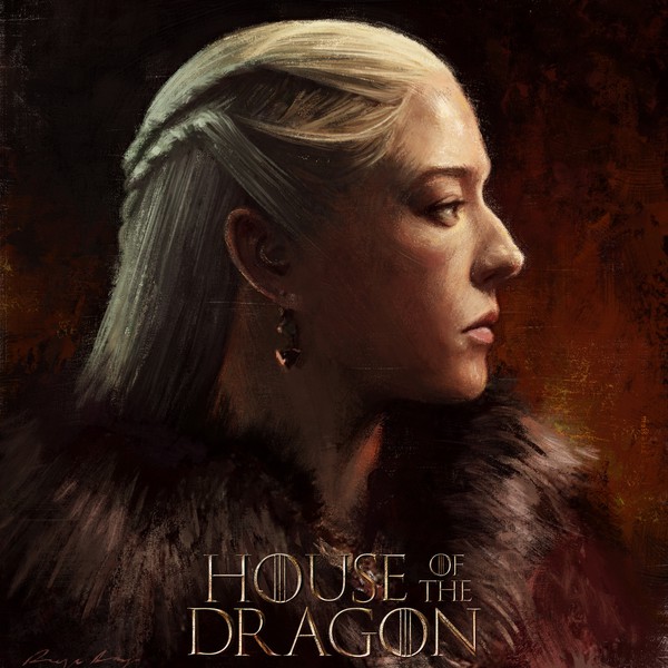 Design by Asrany titled "Rhaenyra Targaryen"