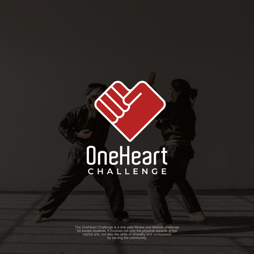 Heart/Fist Logo for a community service/fitness project Design by MJTB™