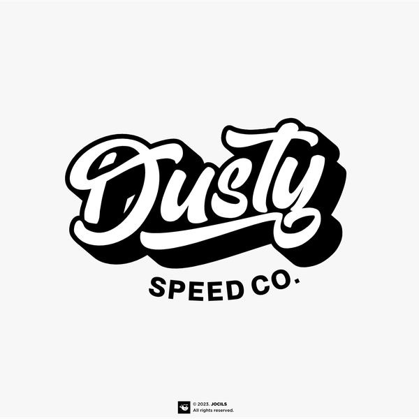 Design by Jocils ℠ titled "Dusty Speed Co."