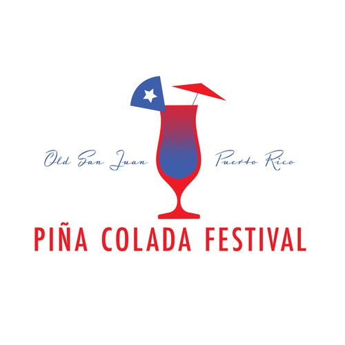 Piña Colada Festival Logo and Branding Package Design by Melanie Owubokiri