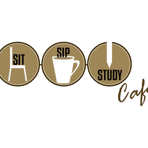 SIT SIP STUDY CAFE! NEW LOGO NEEDED ASAP! Design by LaurenDesign