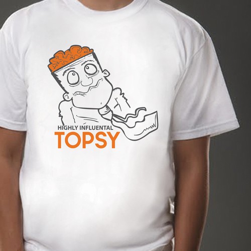 T-shirt for Topsy Design por raftiana