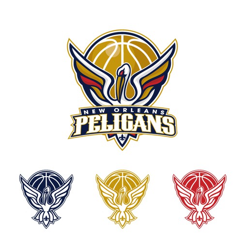 99designs community contest: Help brand the New Orleans Pelicans!! Design por OnQue