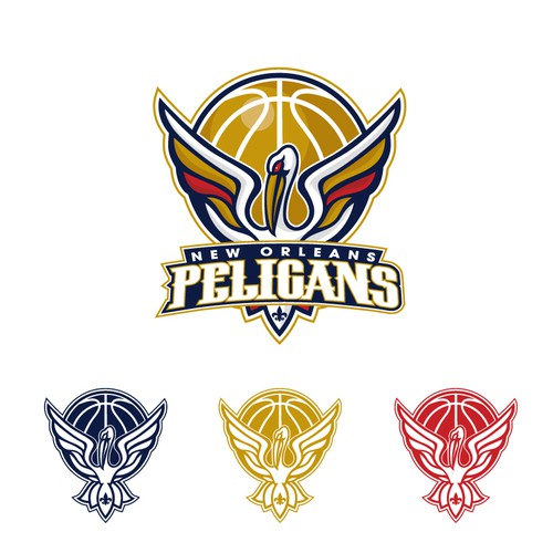 99designs community contest: Help brand the New Orleans Pelicans!! Design by OnQue