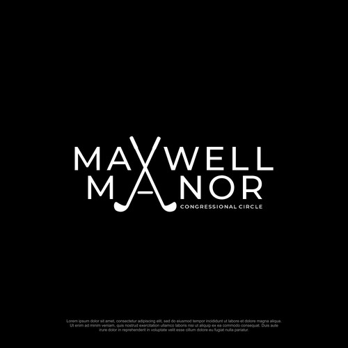 Designs Maxwell Manor Logo design contest