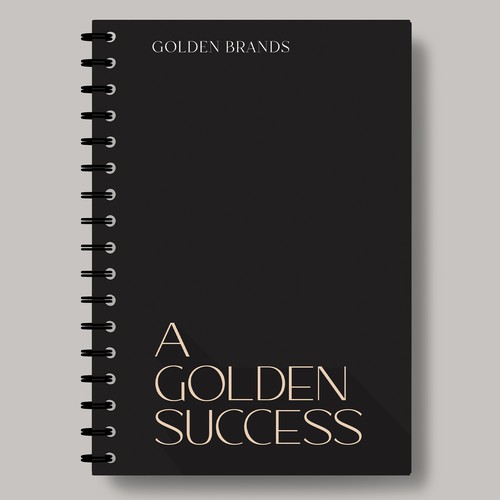 Inspirational Notebook Design for Networking Events for Business Owners Design by CREA CO