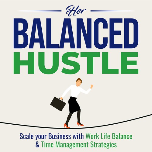 Her Balanced Hustle Cover Art Design by Unboxing Studio
