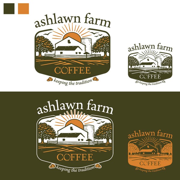 Ashlawn Farm Coffee Tee Shirt