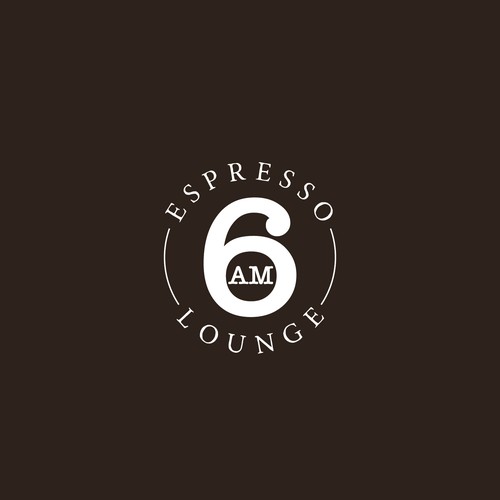 Design an enticing logo for 6 A.M. Espresso Lounge Design by Javier.vallecillo