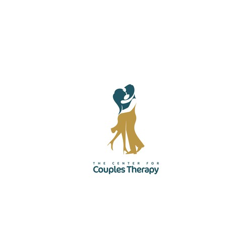 Simple, elegant logo to attract discerning couples therapy clients Design by Wodeol Tanpa Atribut