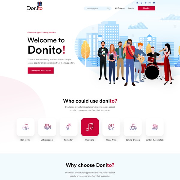 Design by Apollo.in ✌ titled "crowdfunding cryptocurrency"