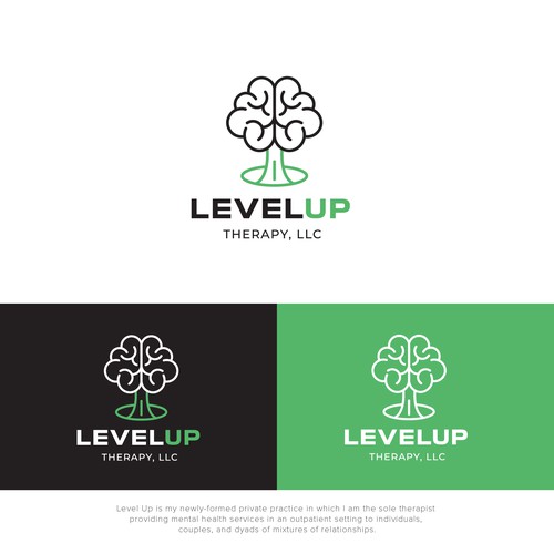 Gamer-inspired logo for mental health practice Design by smitadesign