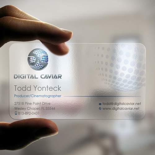 Create Business Cards for Digital Caviar Design by Zayden