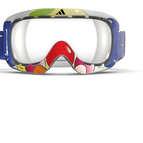 Design adidas goggles for Winter Olympics デザイン by andu