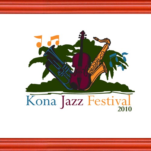 Logo for a Jazz Festival in Hawaii Diseño de vasileiadis