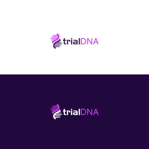 Design a logo for TrialDNA! AI powered clinical trials Design by g'twitz