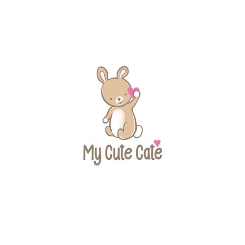 Logo for "My Cute Cate" Design by Samantha Ward Design