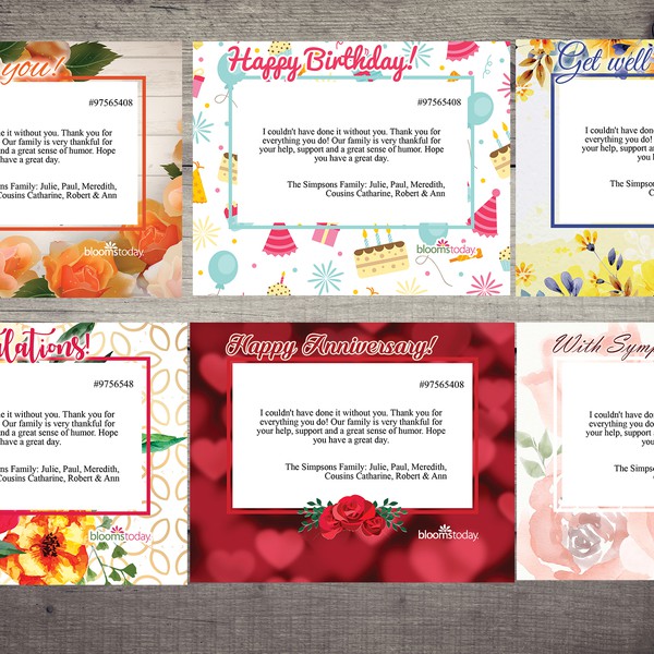 Floral Occasion Greeting Cards
