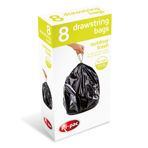 Garbage bags labels, Product label contest