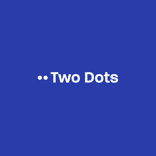 Two Dots Software Fraud Prevention Logo Design - Modern and Simple! Design by GIRMEN