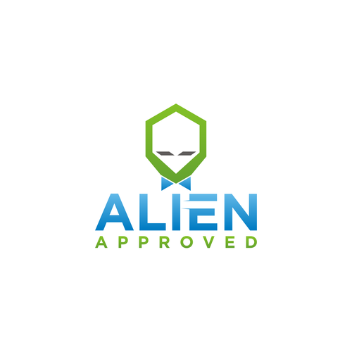 Create a Alien Approved logo for apparel brand Design by _colour13