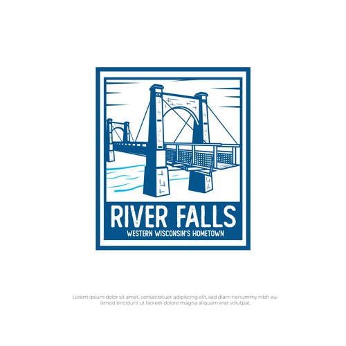 Western Wisconsin's Hometown - River Falls - Tourism Logo Needed Design by Altaris Design