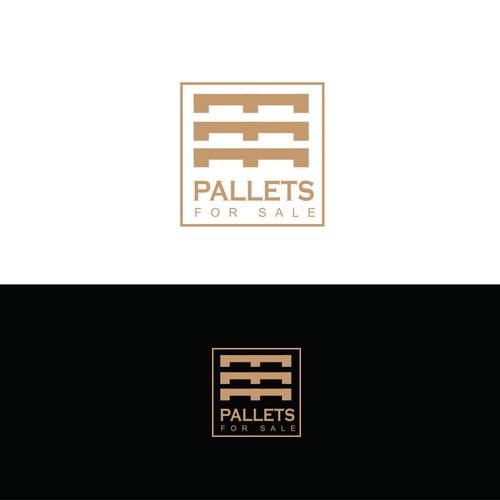 "PALLETS FOR SALE" needs a LOGO! Design by Outer Space Media