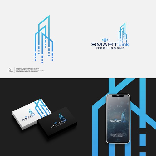 Modern logo for IT company based in New York Design von Rozzium