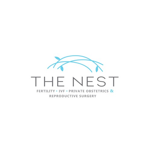 Design a funky logo (with a picture of a nest) for an Ob Gyn clinic to appeal to young women. Design por ALINAsINK